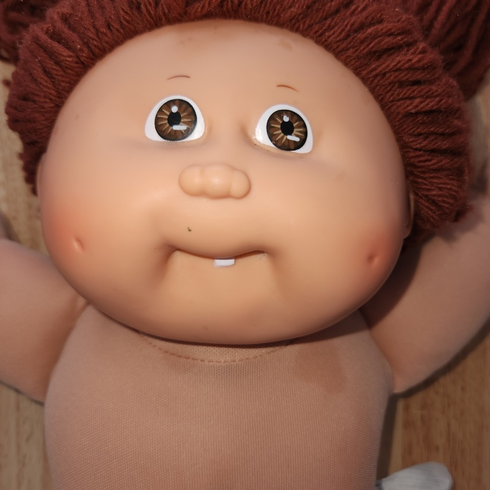 Vintage 1978 Cabbage Patch Kids Girl Red Hair/Brown Eyes Two Dimples